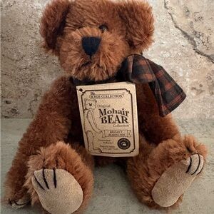 Original Mohair Bear Plush - Brown -